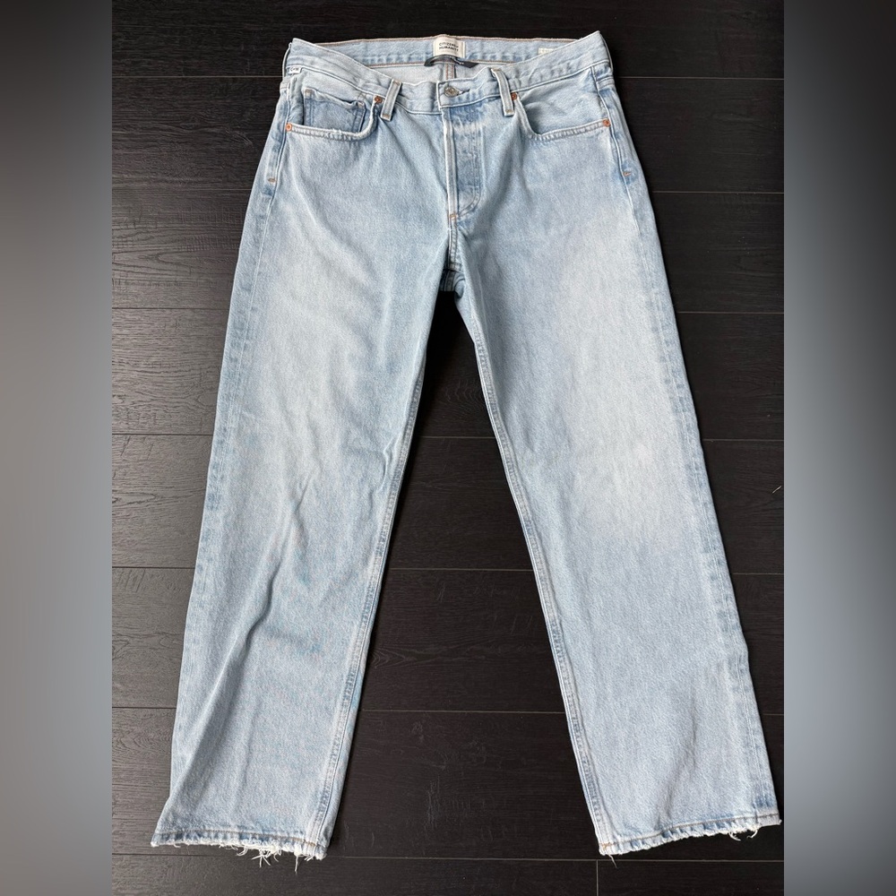 Citizens Of Humanity Neve Low Slung Straight Jeans
